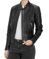 button-strap-collar-black-leather-jacket