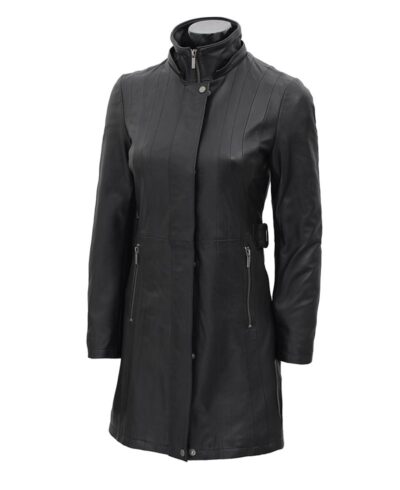 womens-length-black-leather-coat-with-removable-fur-hood