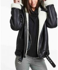 womens-biker-style-black-shearling-jacket-with-fur-collar