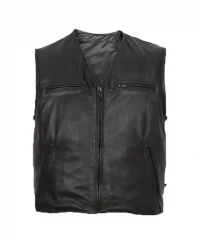 men-matte-black-leather-vest