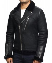 mens-brando-style-shearling-sheepskin-leather-jacket