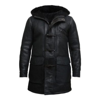 mens-shearling-sheepskin-leather-hooded-coat