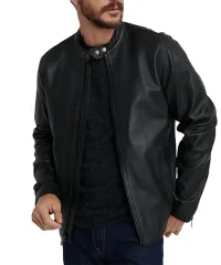 mens-trendy-black-leather-jacket