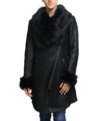 alexis-shearling-black-leather-coat