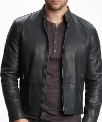 men-black-leather-smooth-jacket