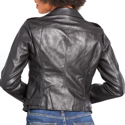 women-glossy-black-jacket