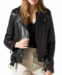 women-shinny-leather-jacket